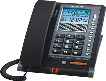  寶泰爾 商務(wù)辦公電話機 方言報號 防雷防盜抗干擾 Q21 單鍵記憶